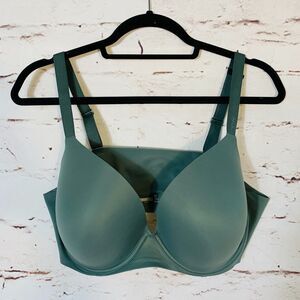 Aerie Smoothez Women’s Bra 40C Teal Green Full Coverage Underwire Everyday